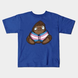 Pride Bigfoot Transgender Vest Kids T-Shirt